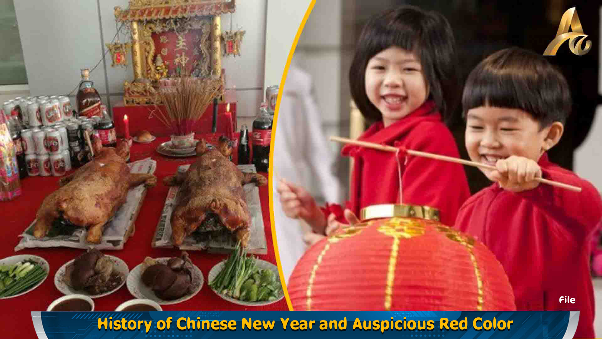 Why is red an auspicious colour for Chinese New Year?