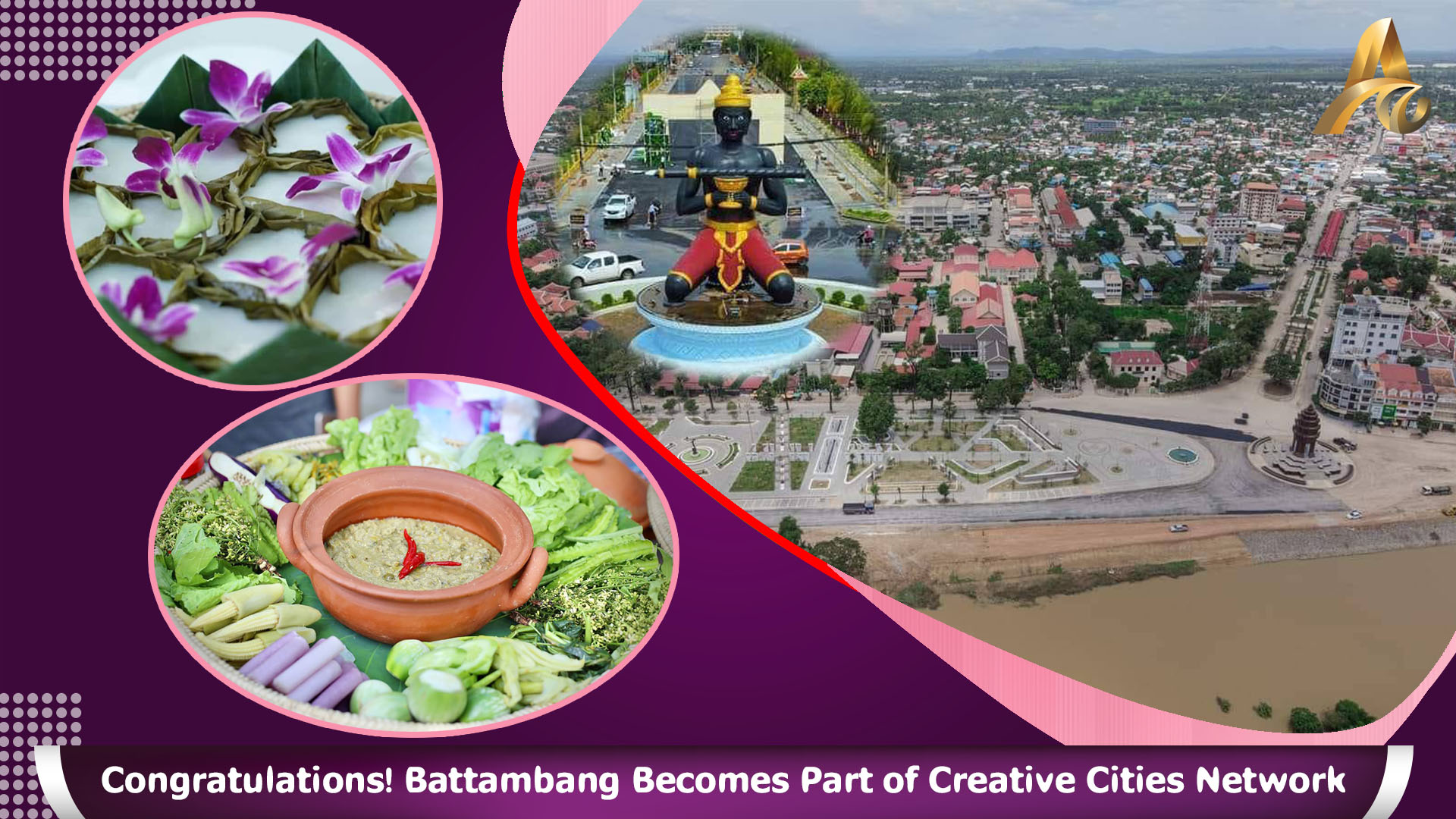 Congratulations battambang becomes part of creative cities network