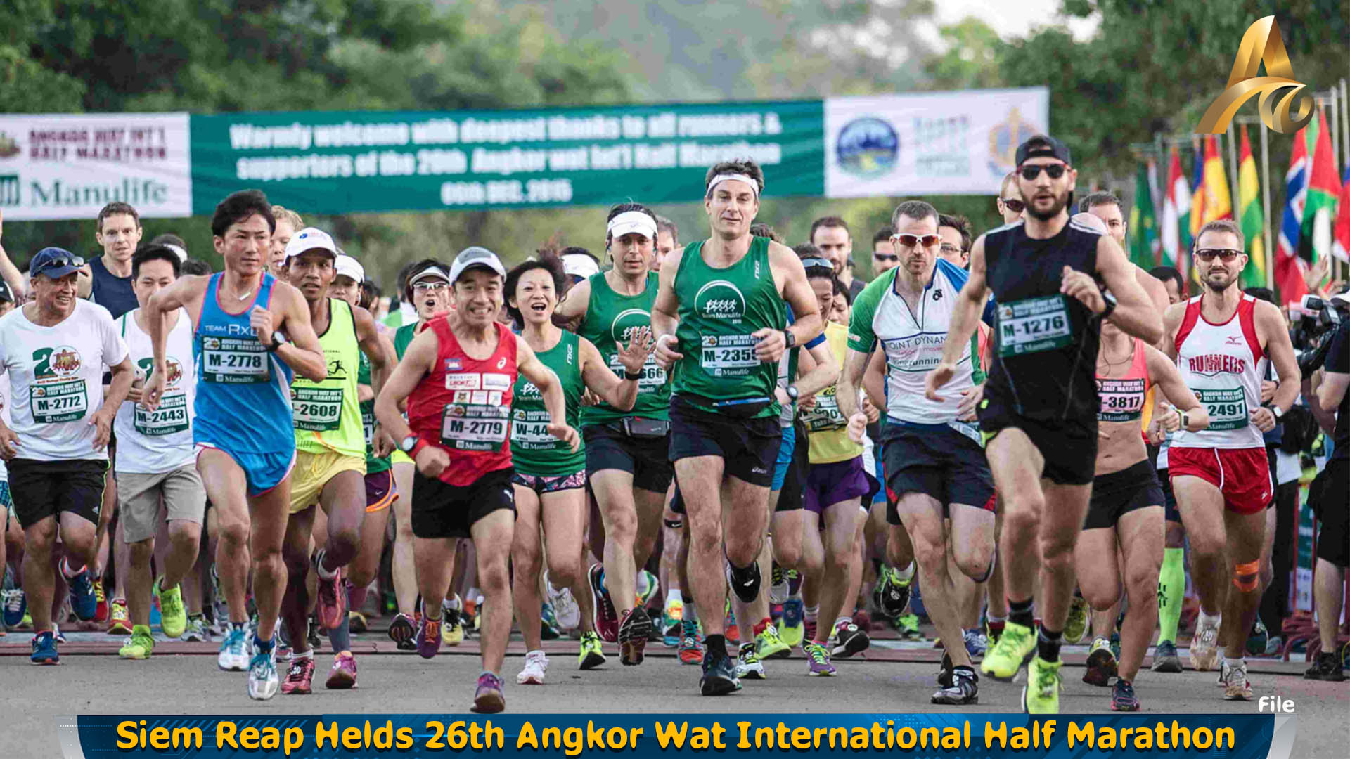 Siem Reap Helds 26th Angkor Wat International Half Marathon