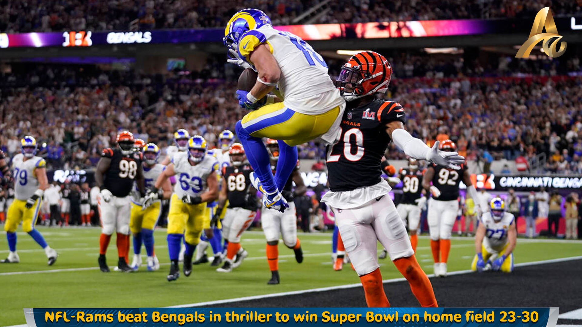 Photos: Rams beat Bengals in thriller to win Super Bowl